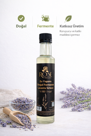 Doğal Fermente EV Yapımı Lavanta Sirkesi (250 ML) | Natural Lavender Vinegar