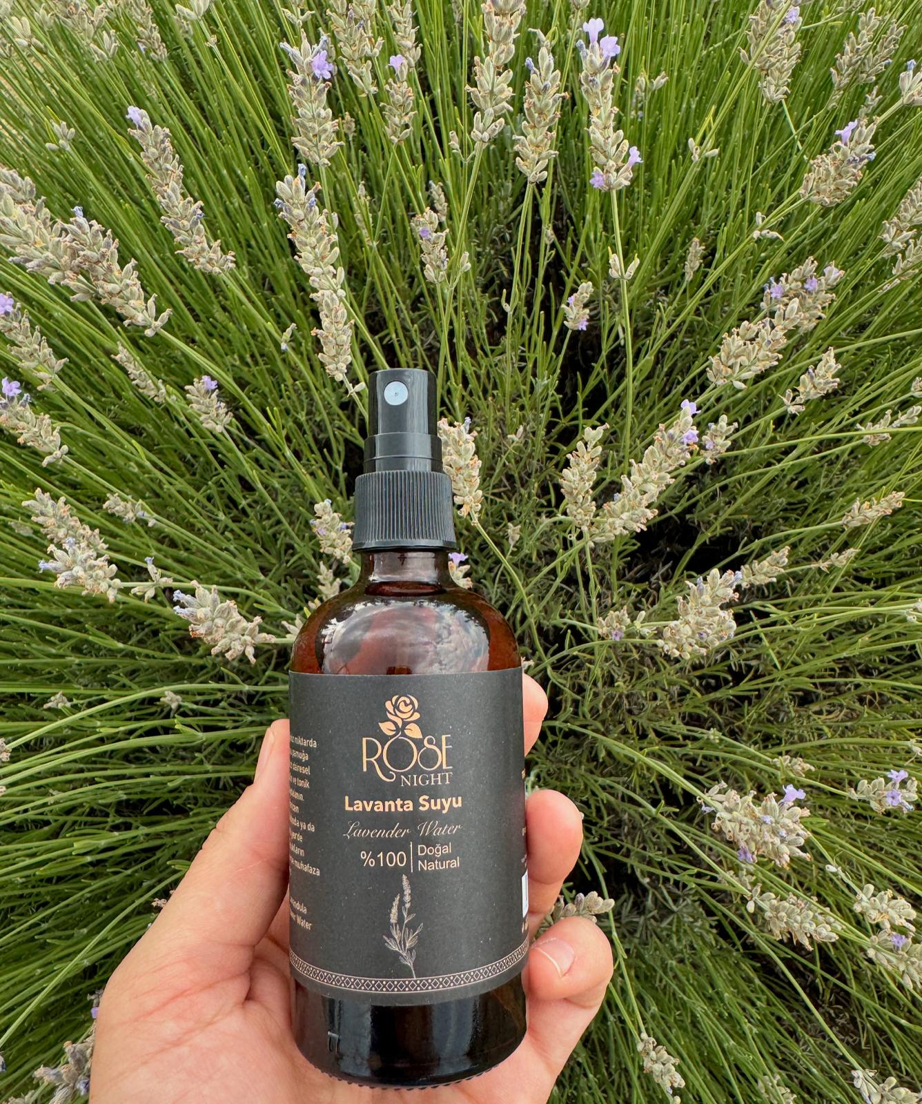 Doğal Lavanta Yağlı Lavanta Suyu 100 ML | Natural Lavender Water 0.01 L
