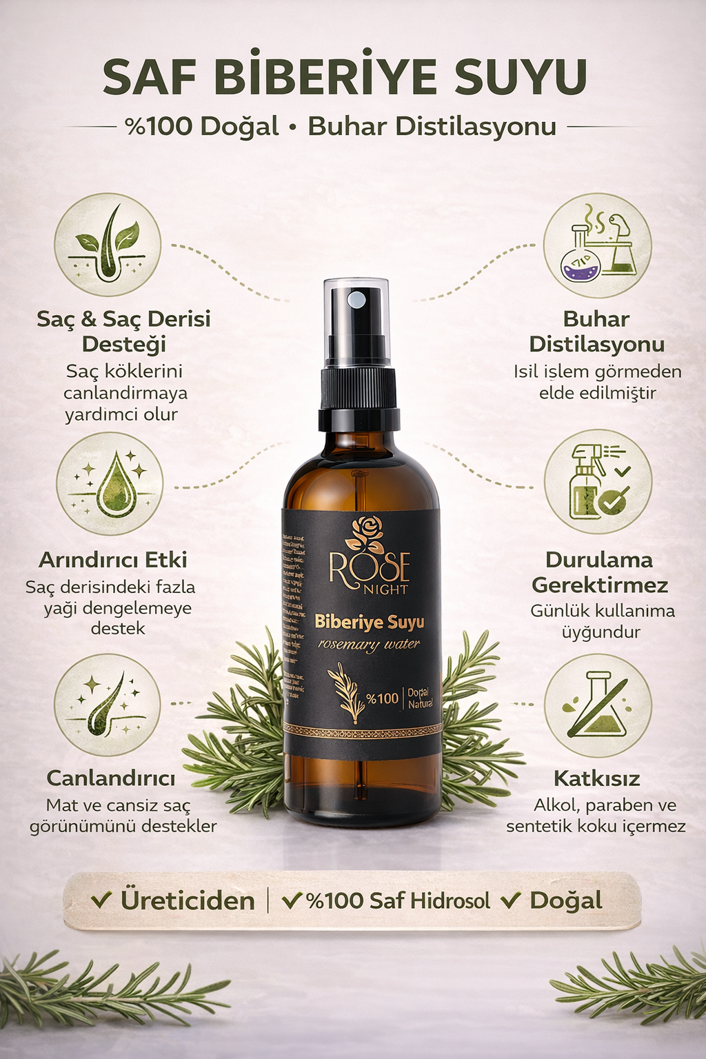 Rosemary Water (100 ML)