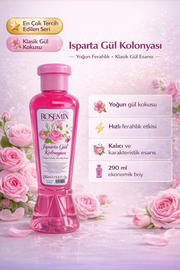 Gül Kolonyası 290 ML | Rose Cologne 0.29 L