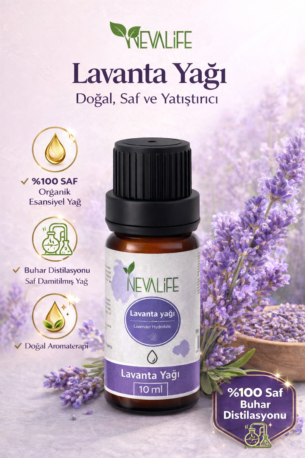 Lavender Oil (10 ML) | Lavender Oil Intermedia