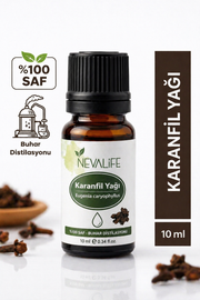 %100 Saf Karanfil Yağı (10 ml) – Buhar Distilasyonu | Doğal Uçucu Yağ