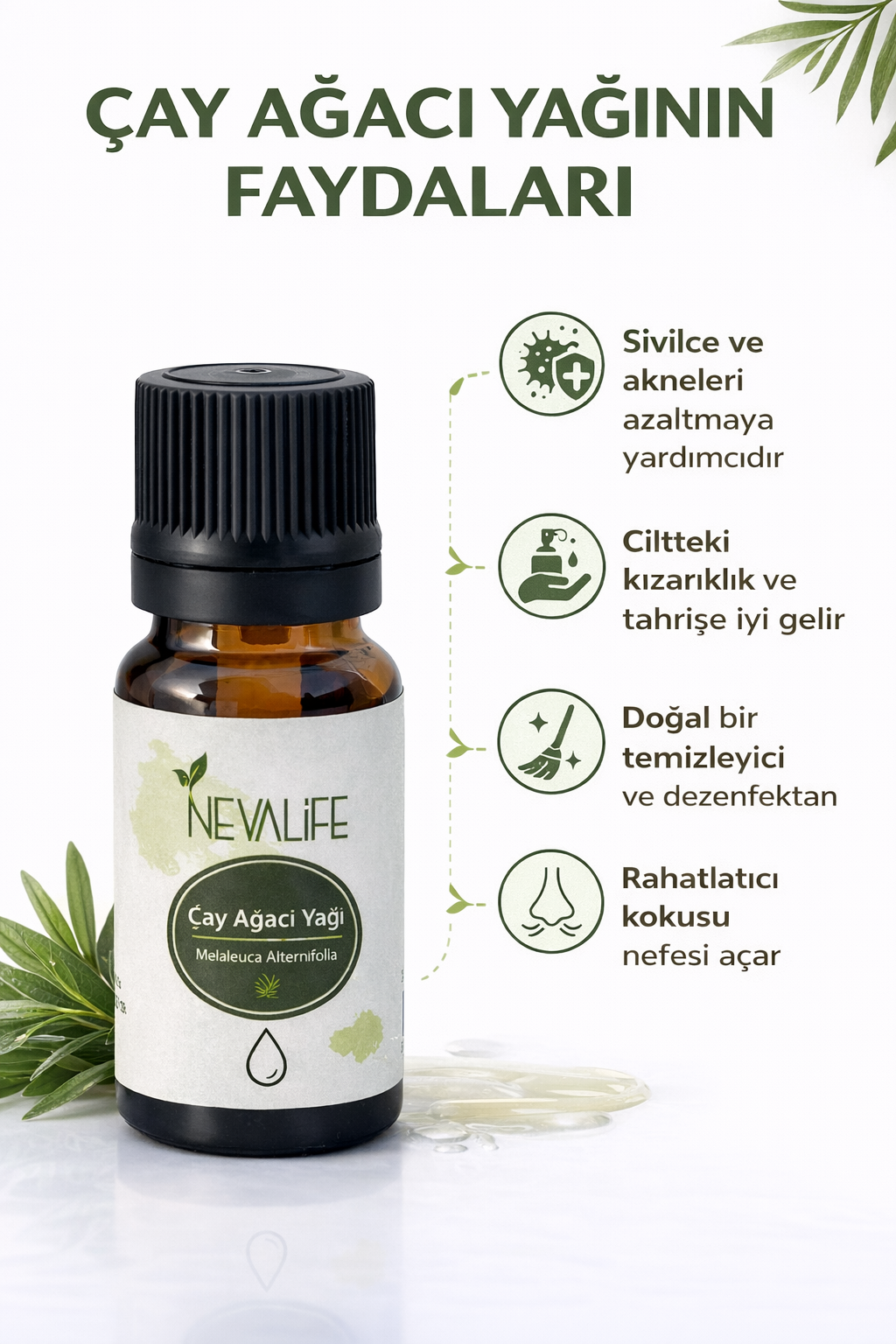 Çay Ağacı Yağı(10 ml)