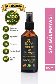 %100 Saf Gül Mayası 100 ML | Natural Rosa Yeast 0.1 L