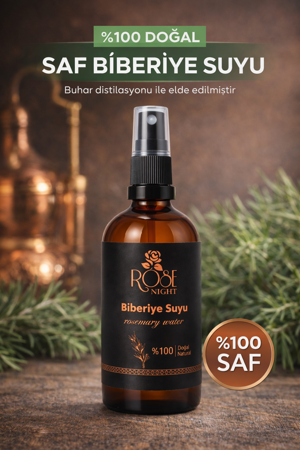 Biberiye Suyu(100 ML)