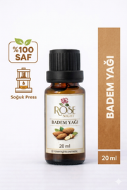 %100 Saf Doğal Badem Yağı 20 ml