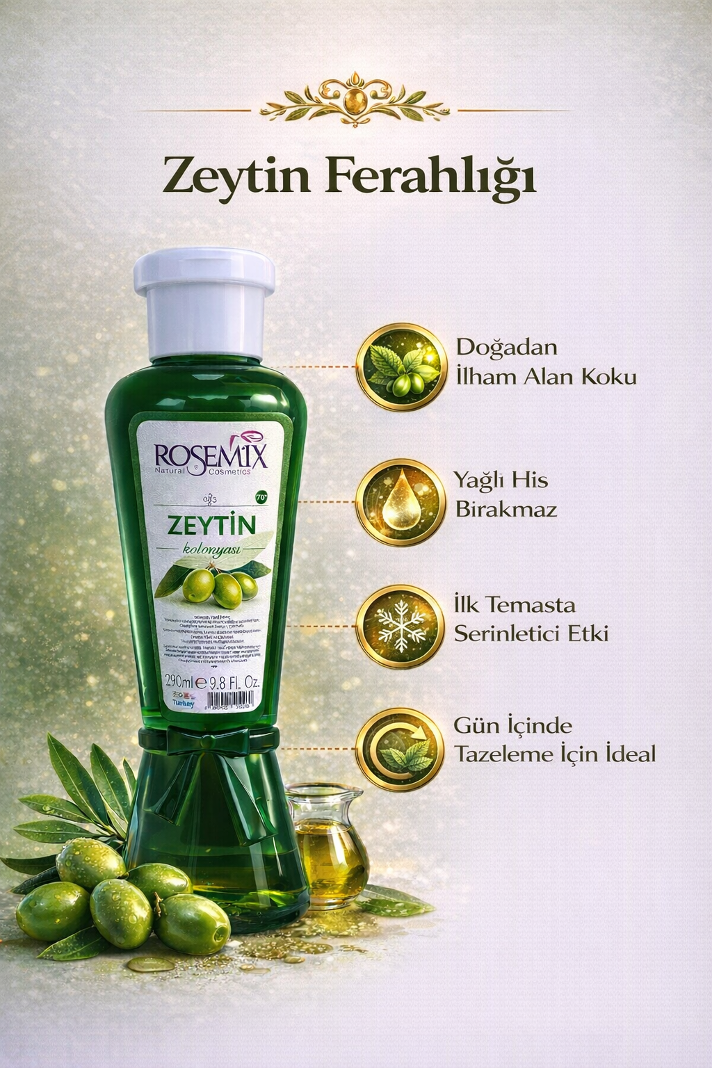 Olive Cologne (290 ML)