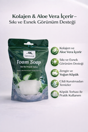 Kolajen ve Aloe Veralı Lifli Sabun