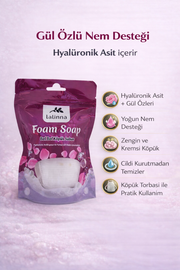 Gül ve Hyalüronik Asitli Lifli Sabun