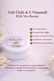 Gül Özlü E Vitaminli El Ve Vücut Kremi(150 gram)