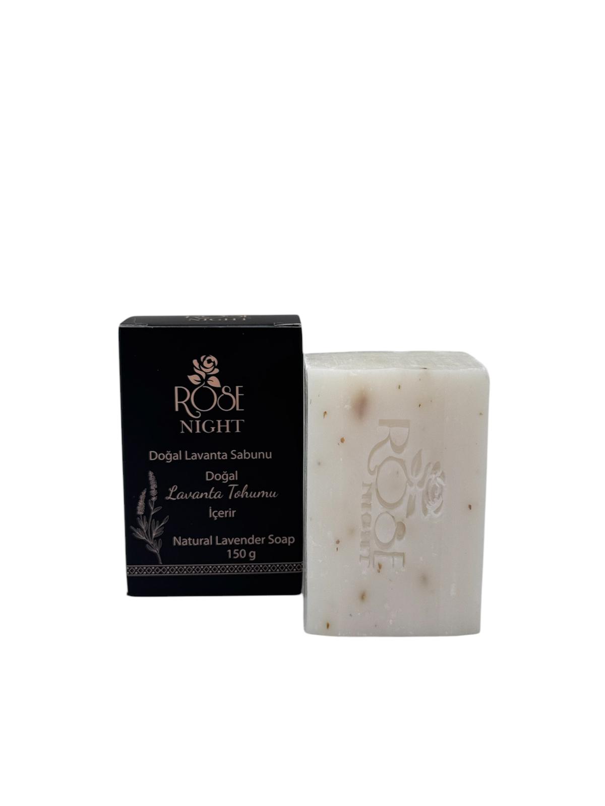 Doğal Lavanta Sabunu 150 GR | Doğal Lavanta Tohumlu- Natural Lavender Soap