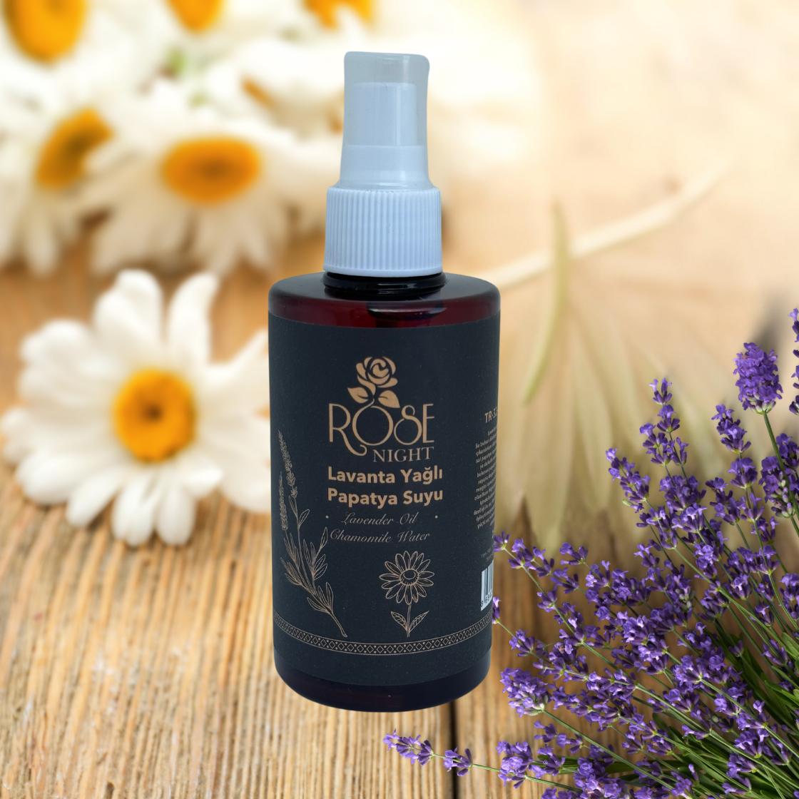 Lavanta Yağlı Papatya Suyu 250 ML | Natural Lavender Oil and Comomile Water 0.25 L