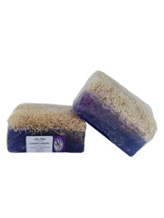 Lavender Soap with Fibers (90 grams)