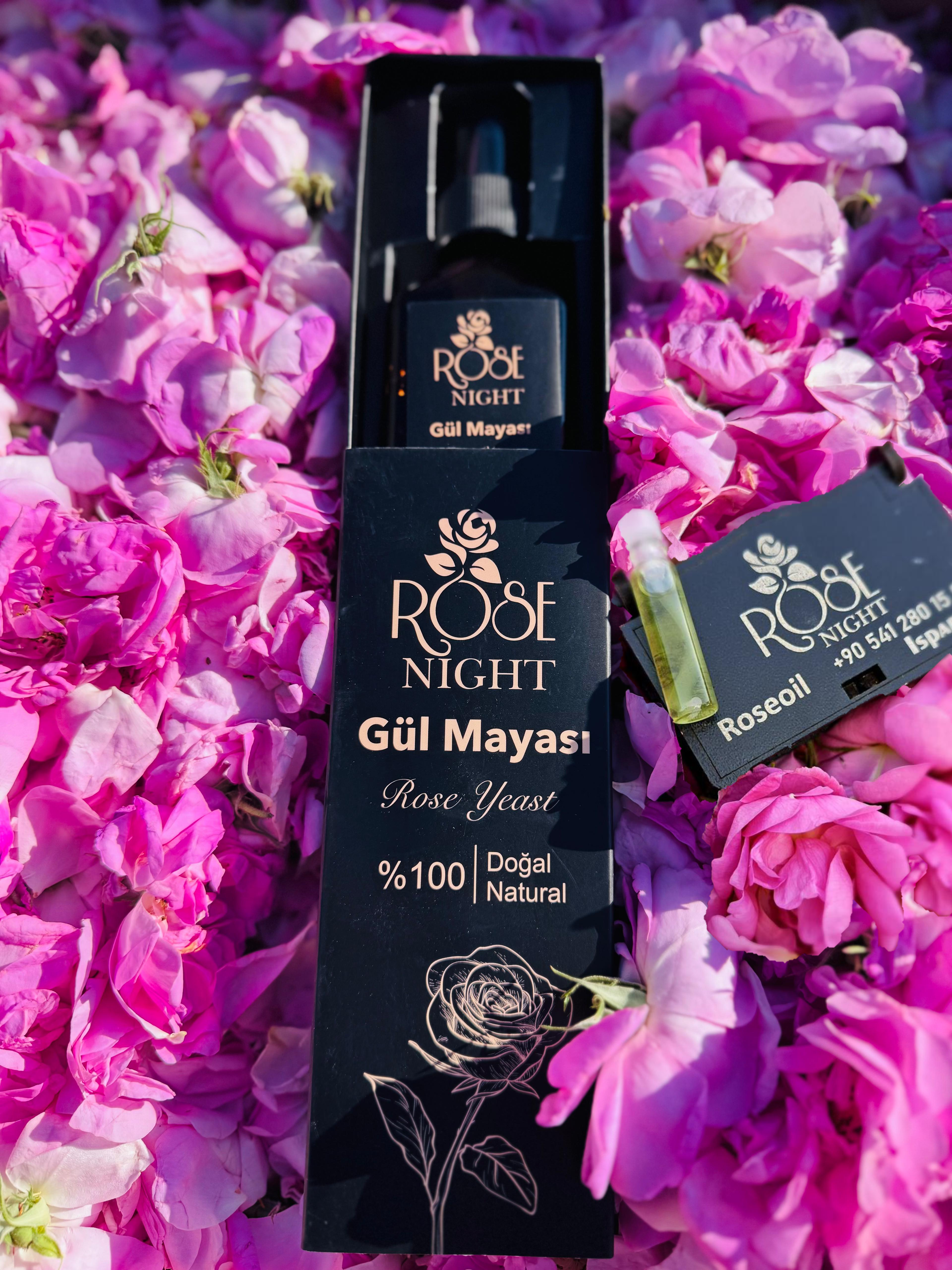 Yoğun Gül Yağı İçeren Paket | Gül Yağı 1 GR ve Gül Mayası 100 ML